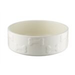 Mason Cash Signature Bone Dog Bowl Cream