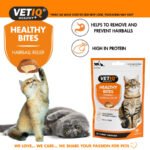 VetIQ Healthy Bites Hairball Remedy Cat & Kitten Treats - Image 3