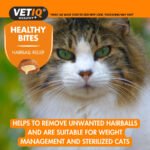 VetIQ Healthy Bites Hairball Remedy Cat & Kitten Treats - Image 4