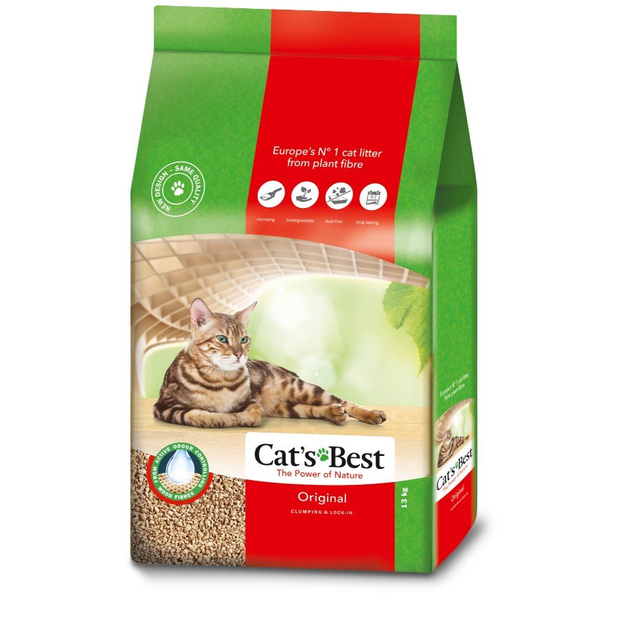 900_37766.jpg Cat's Best Original Organic Clumping Cat Litter - Image 1