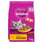 Whiskas 1+ Dry Adult Cat Food Chicken