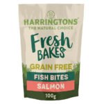 Harringtons Fresh Bakes Grain Free Fish Bites Salmon Dog Treats