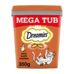 Dreamies Cat Treat Biscuits with Chicken Bulk Pack