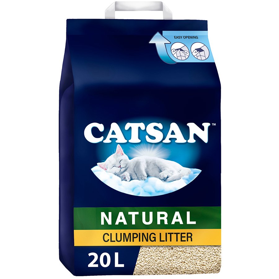 900_7134047.jpg Catsan Natural Odour Control Clumping Cat Litter - Image 1