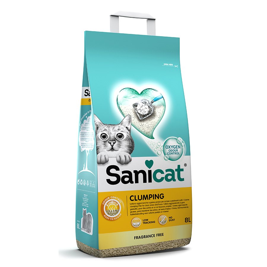 900_7149307.jpg Sanicat Unscented Clumping Cat Litter - Image 1