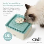 Catit Mini Flower Water Fountain 1.5 Litres - Image 2