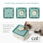Catit Mini Flower Water Fountain 1.5 Litres - Image 3
