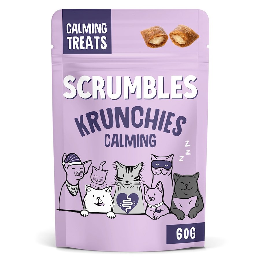 900_7154837P.jpg Scrumbles Krunchies Calming Cat Treats Chicken - Image 1